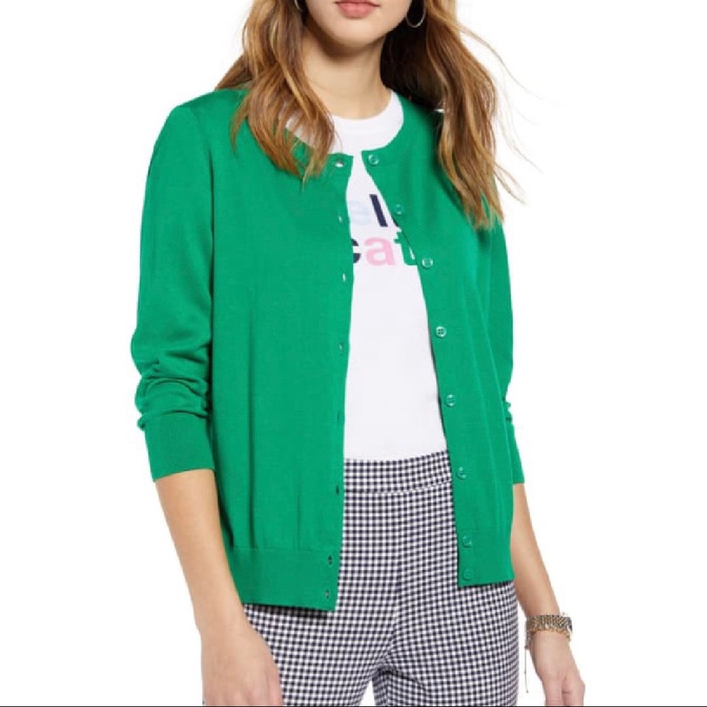 EUC Nordstrom 3/4-sleeve cotton cardigan